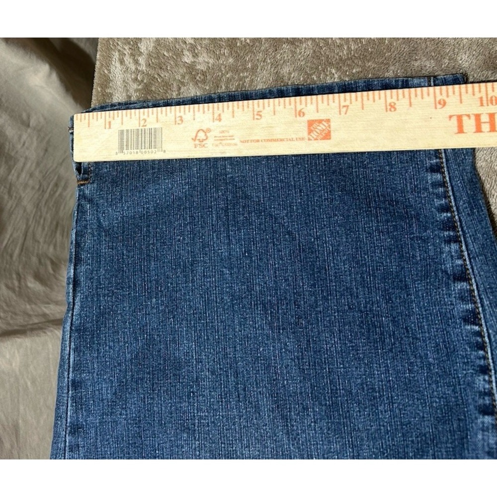 NWT Cato Contemporary Size 18 Lower Rise Denim Capris Flap Pocket Crop Jeans - Picture 7 of 11
